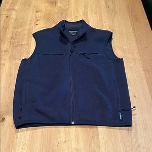 Nordic Men's Dark Blue Fleece Vest
